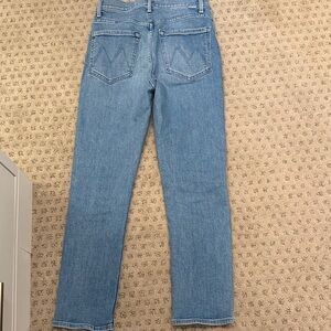 MOTHER Blue Ankle & Cropped Jeans